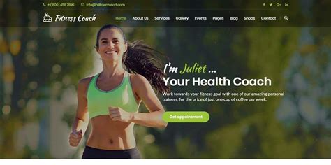 health and wellness coaching websites.